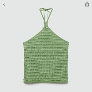 Mango Vibrant Green Knit Fabric